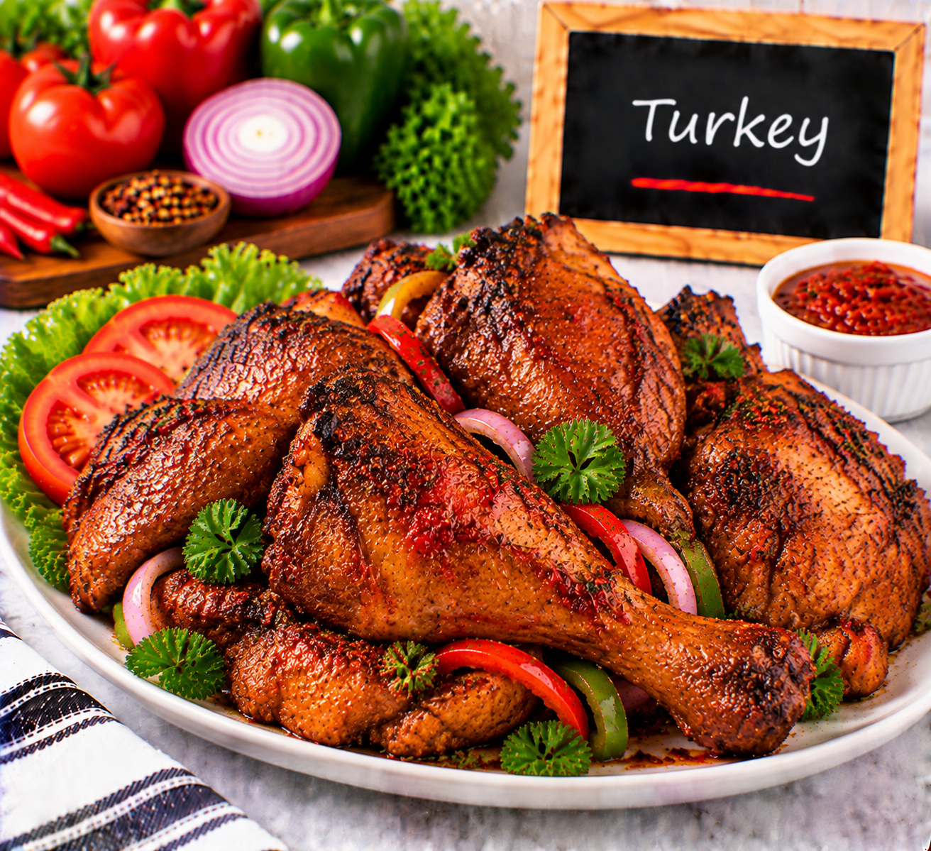 Turkey from The Promise menu