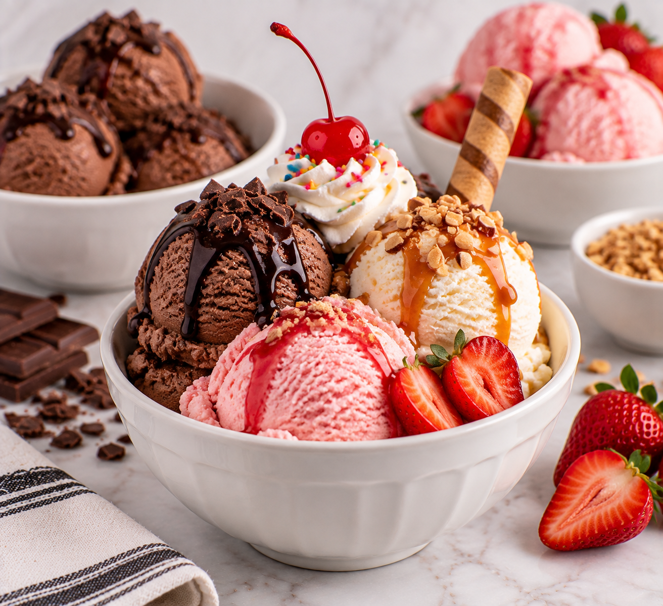 Ice Cream from The Promise menu