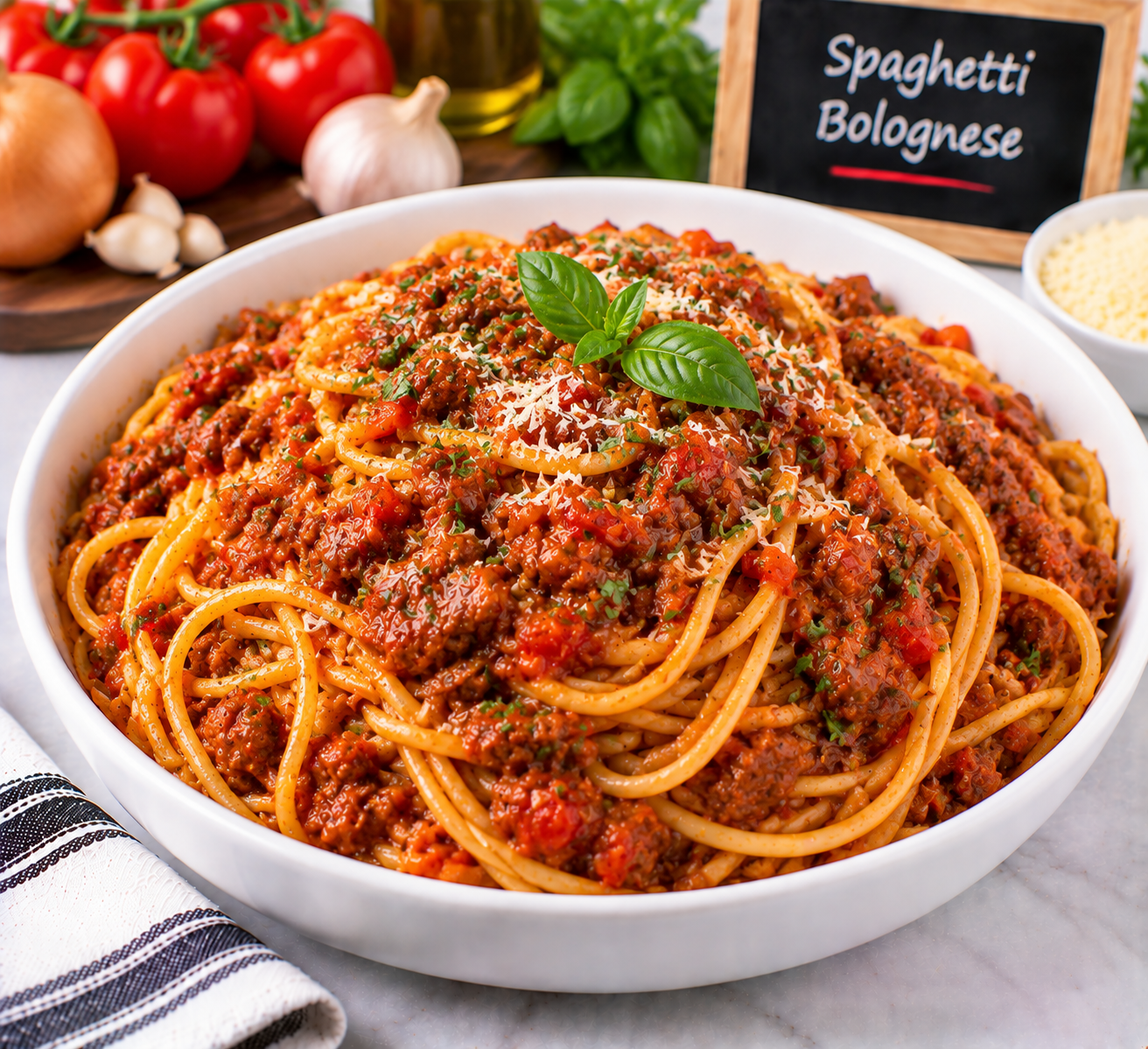 Spaghetti Bolognese from The Promise menu
