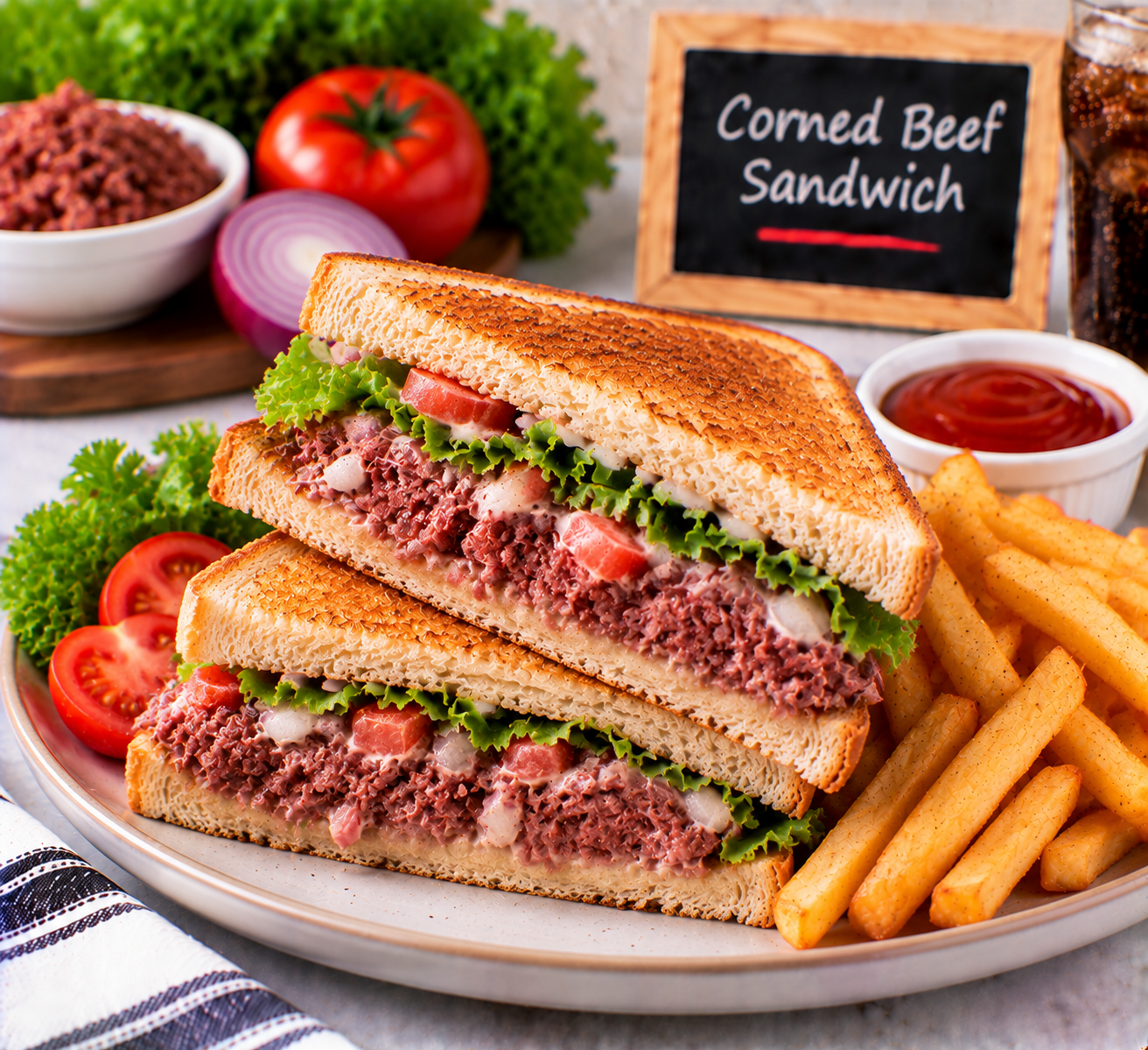 Corned Beef Sandwich from The Promise menu