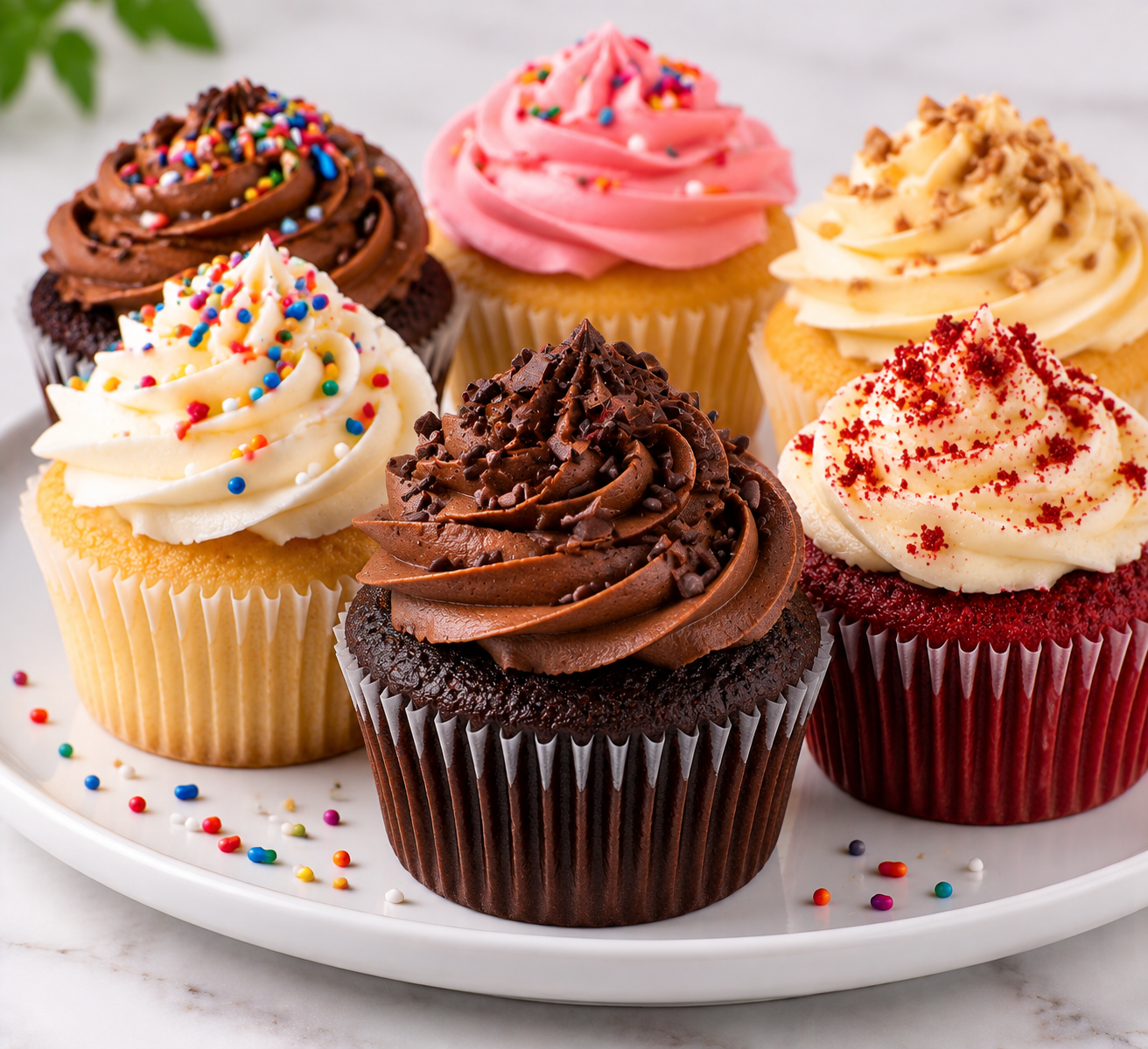 Cupcake from The Promise menu