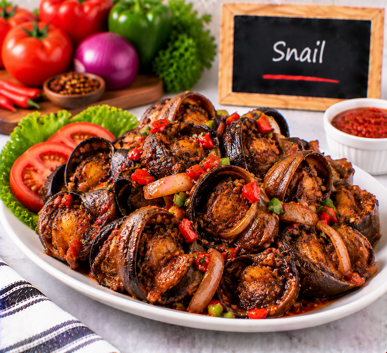 Snail, 1pc from The Promise menu