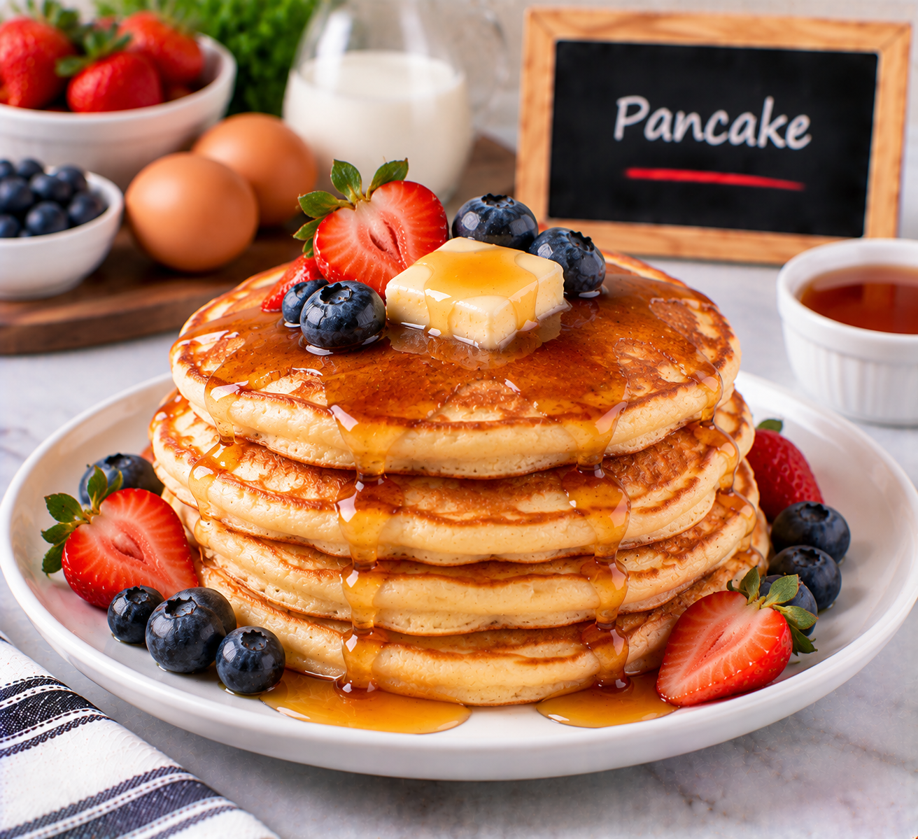 Pancake from The Promise menu