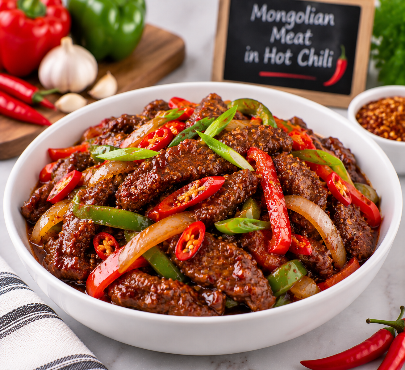 Mongolian Meat in Hot Chilli from The Promise menu