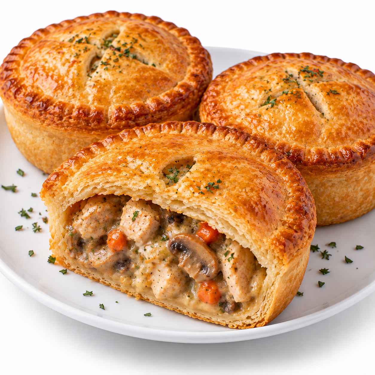 Chicken & Mushroom Pie from The Promise menu
