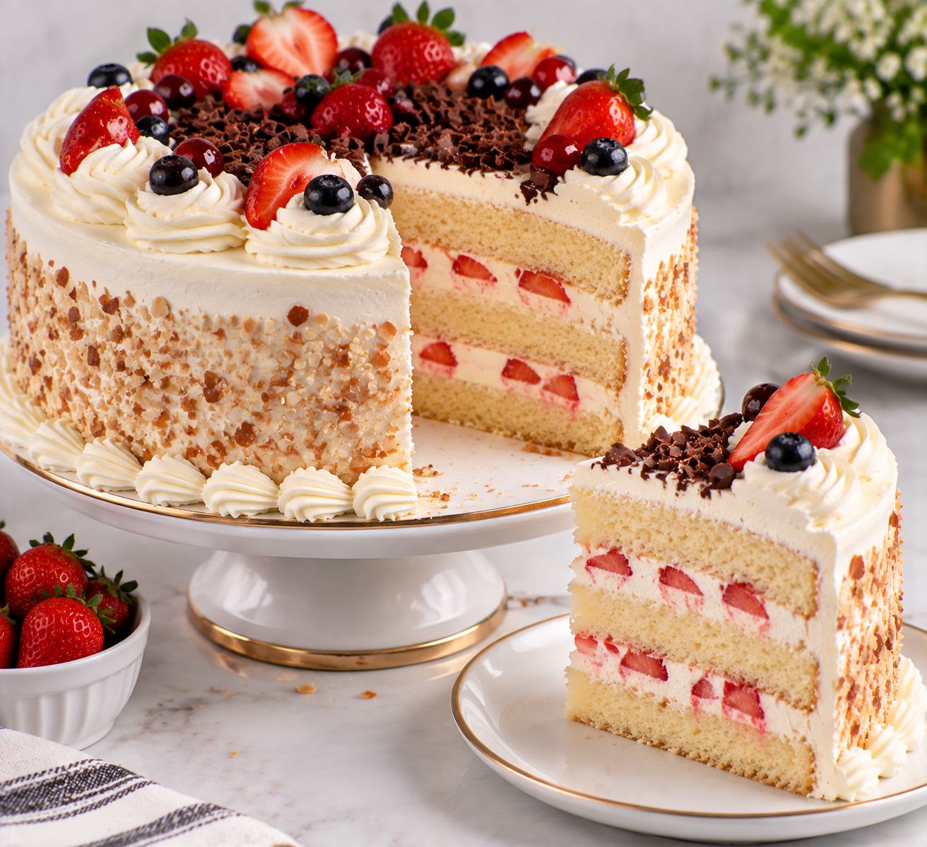 Cream Cake from The Promise menu
