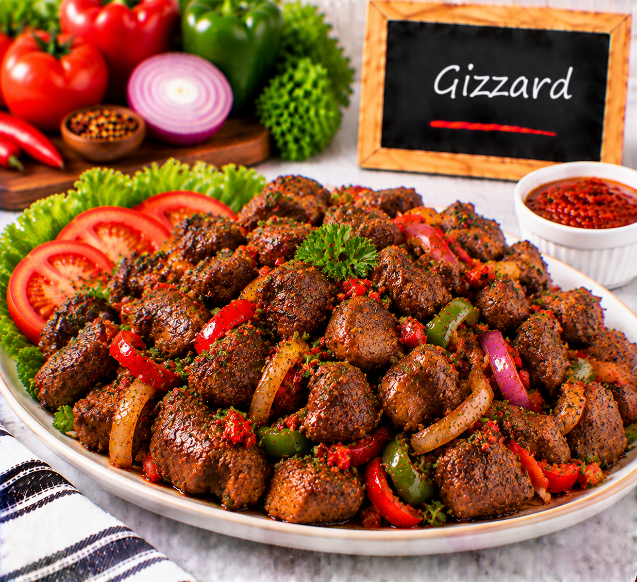 Gizzard from The Promise menu