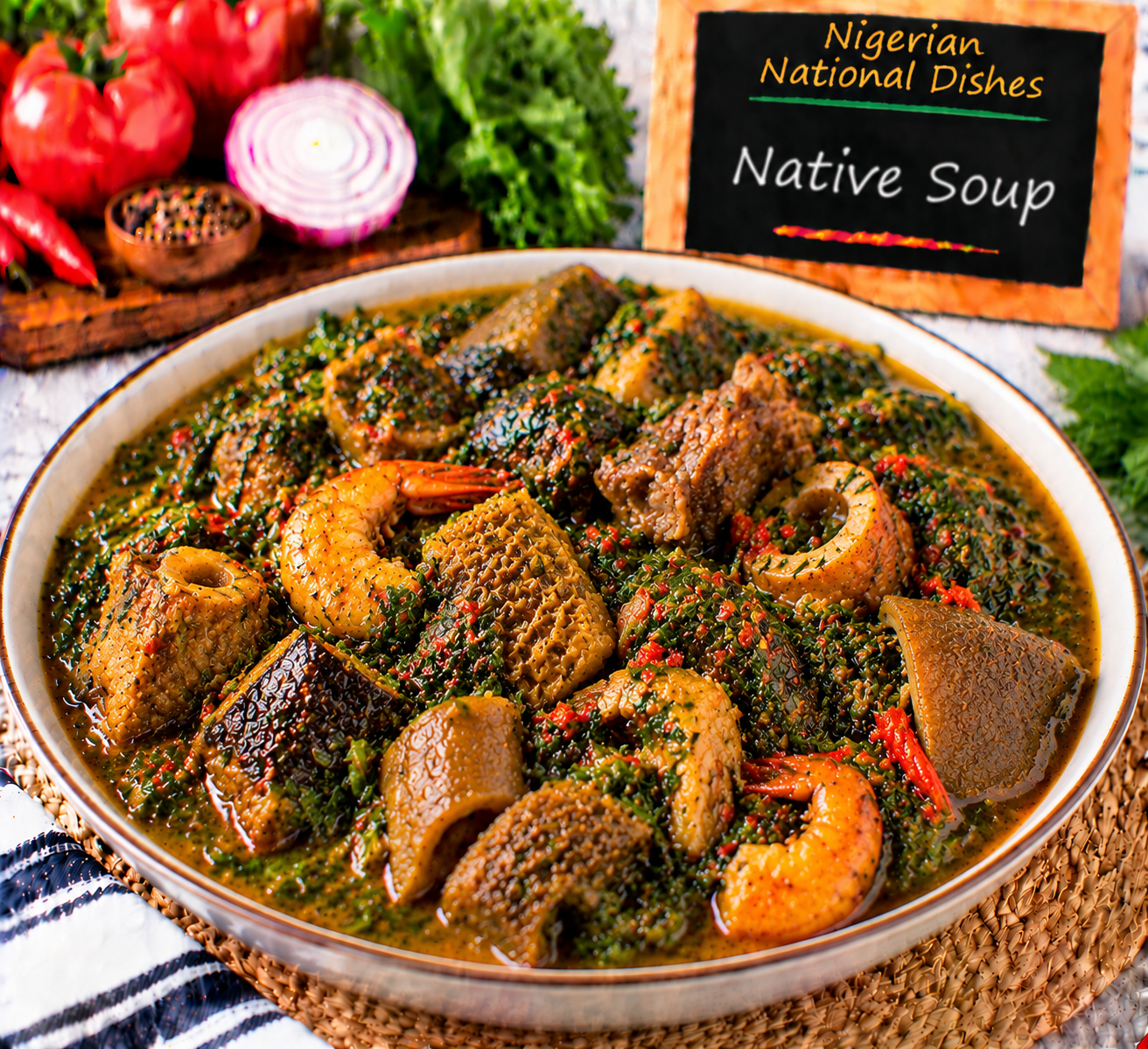 Native Soup from The Promise menu