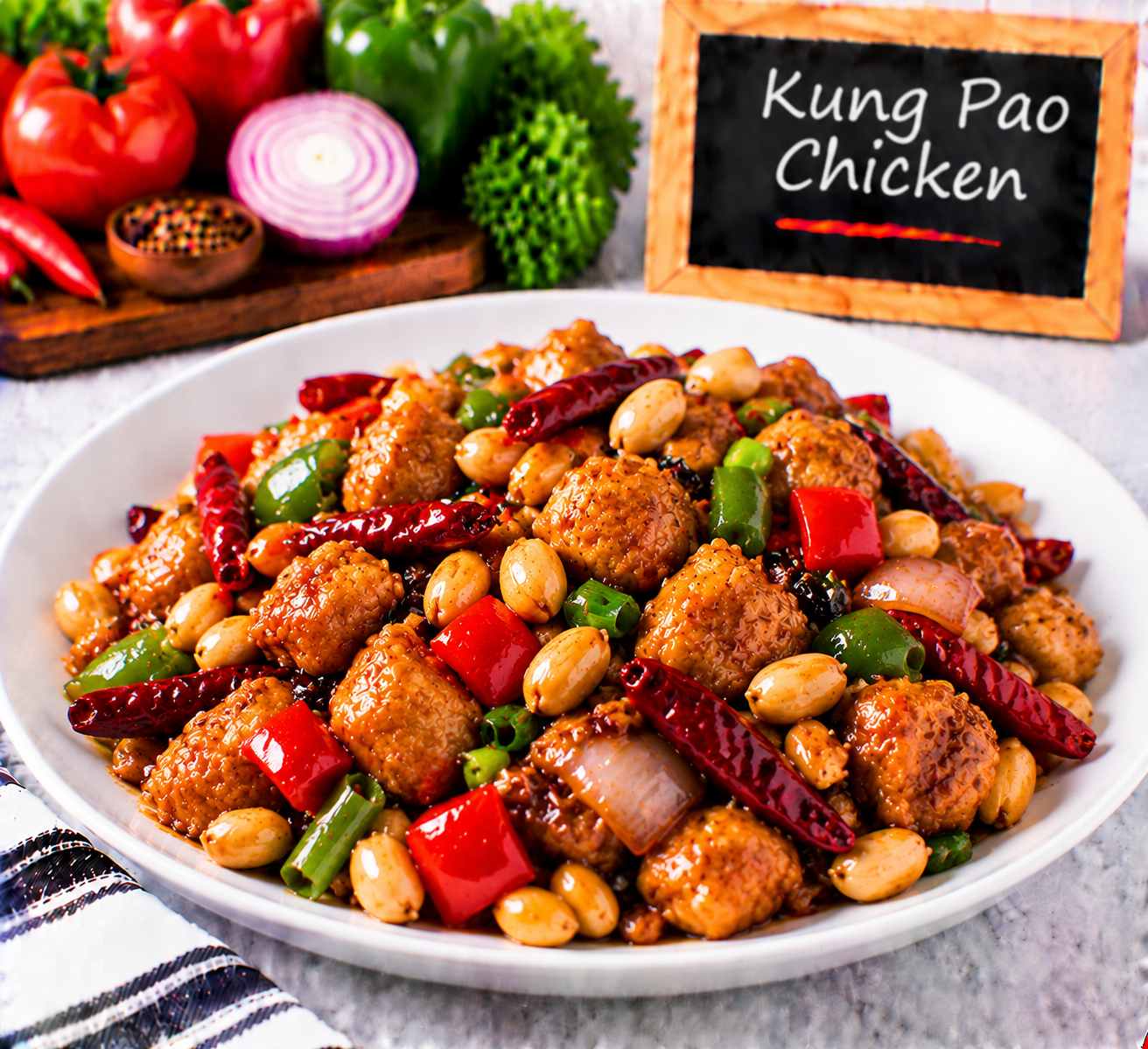 Kung Pao Chicken from The Promise menu