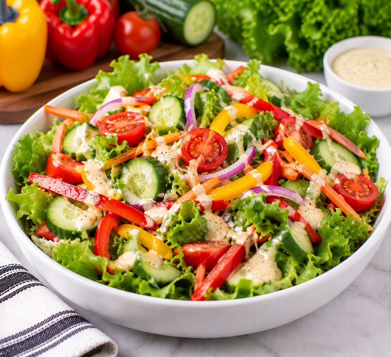 All Salads from The Promise menu