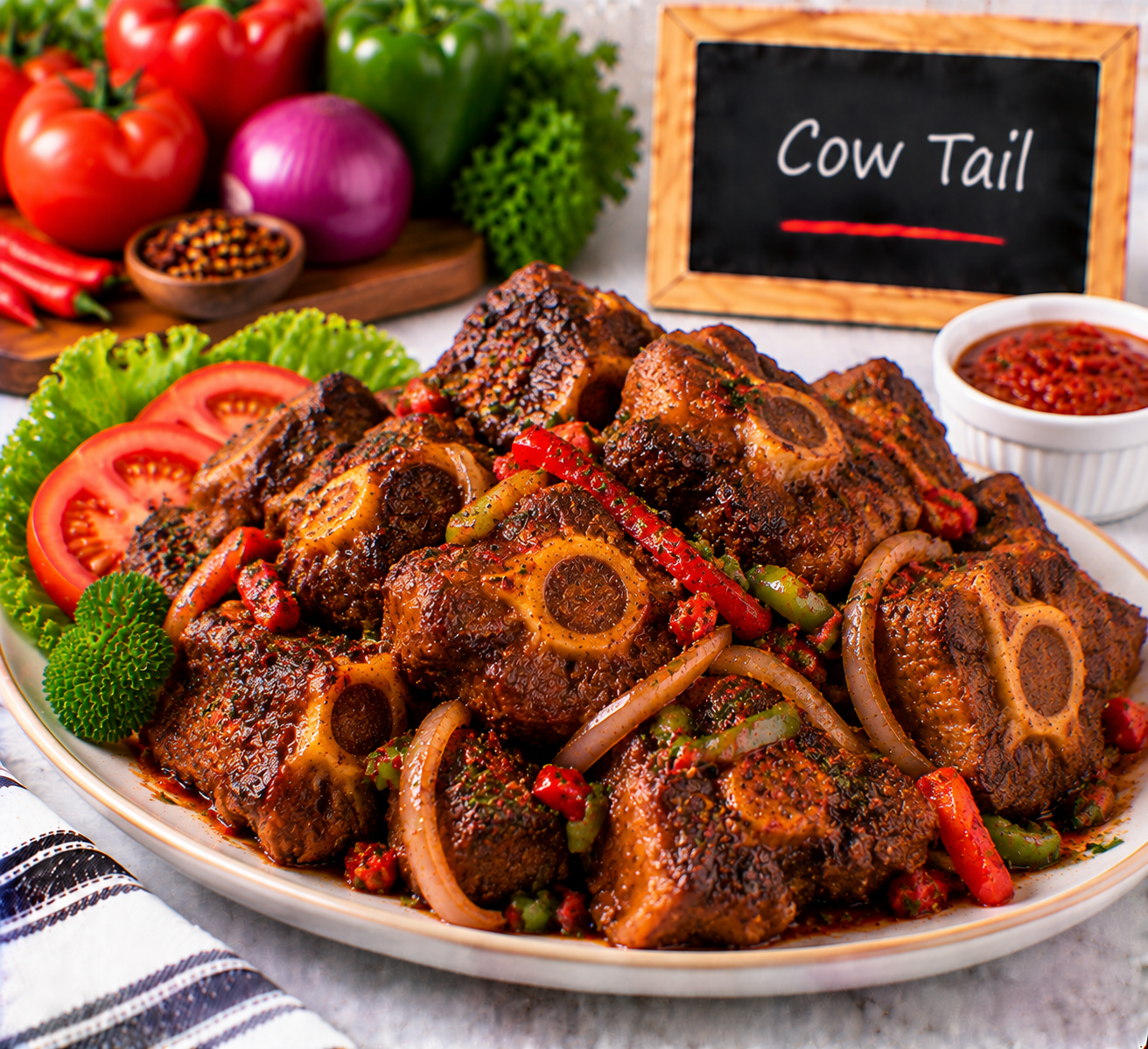 Cow Tail from The Promise menu