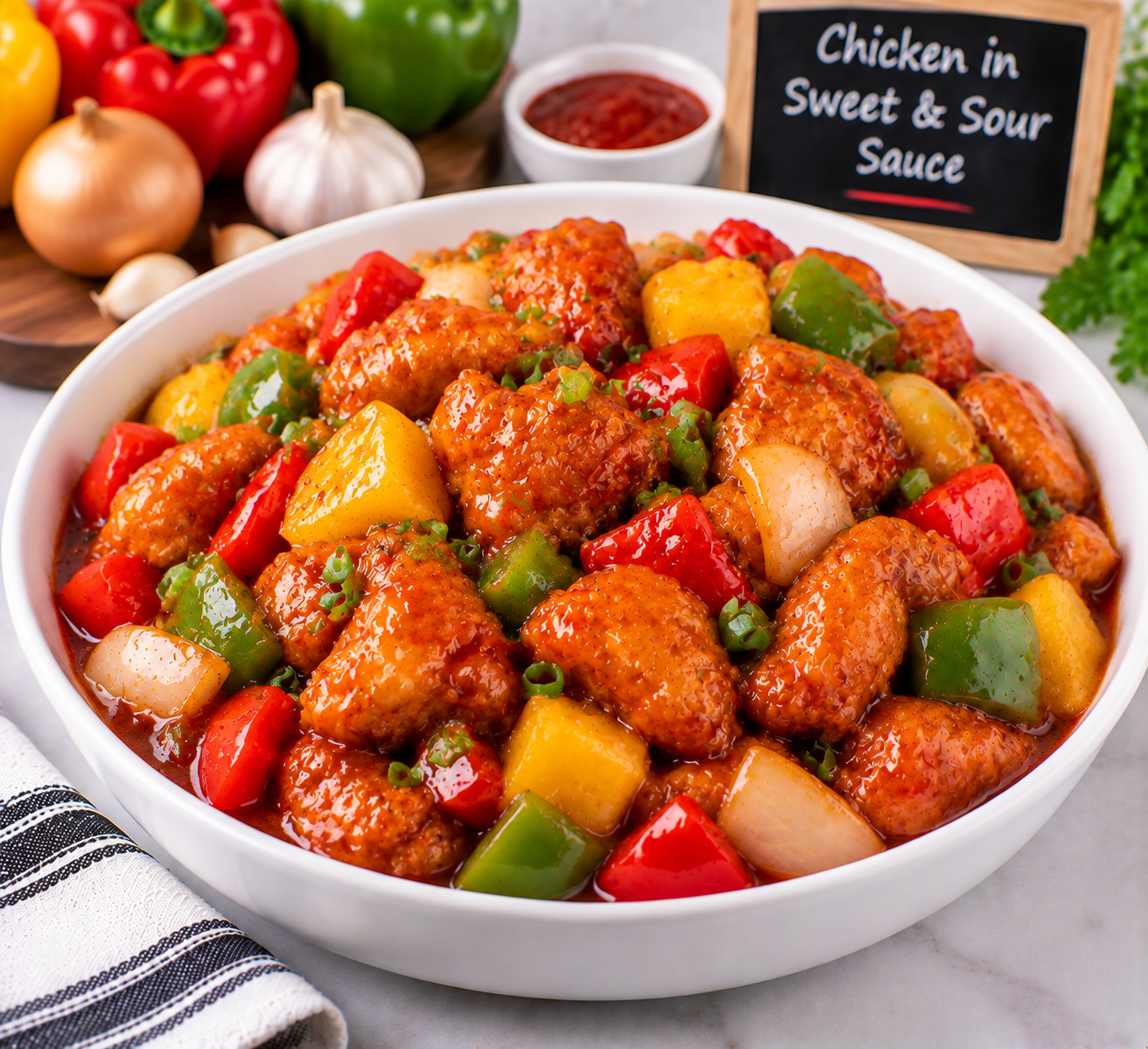 Chicken in Sweet & Sour Sauce from The Promise menu